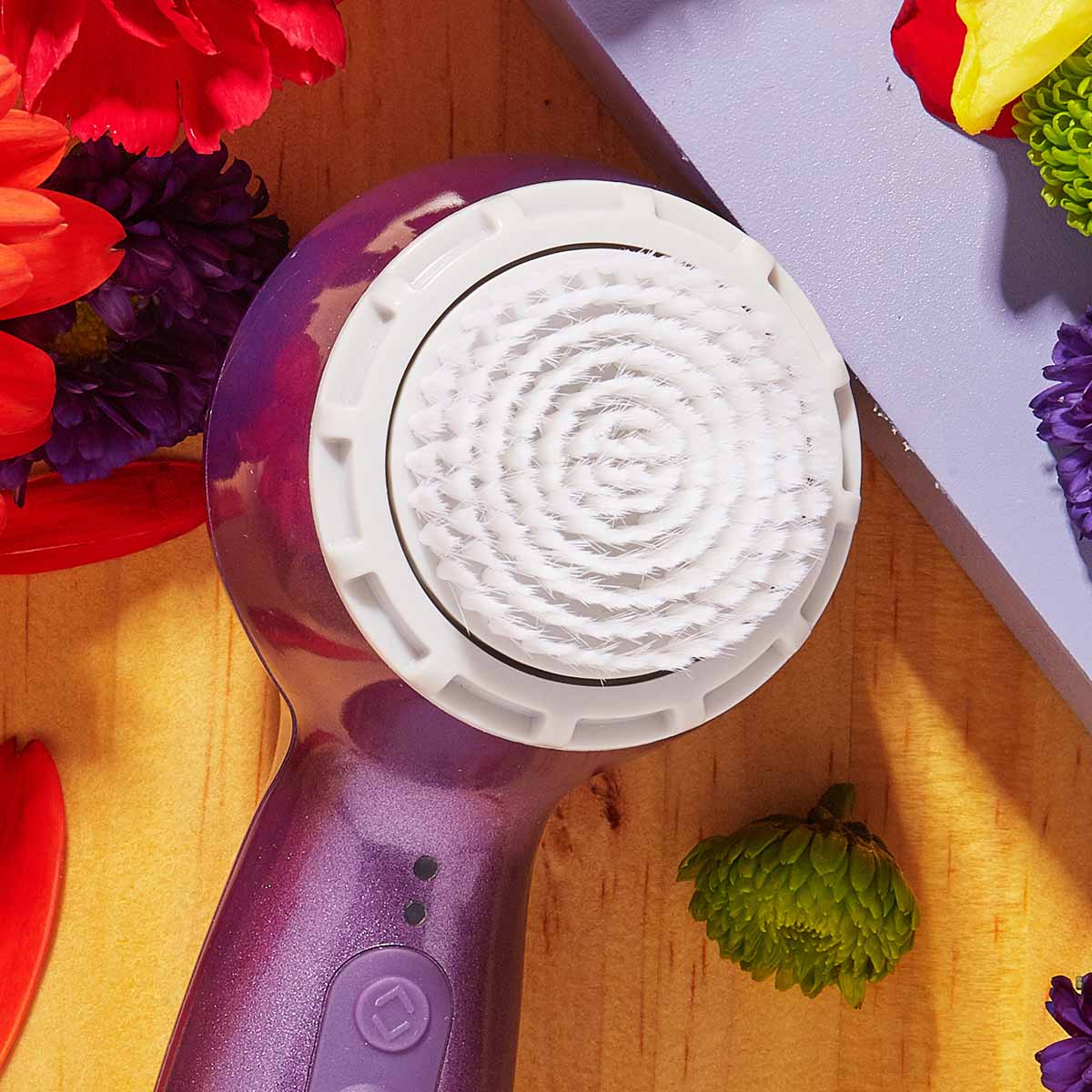 Michael Todd has a softer more gentle brush head for sensitive skin types.