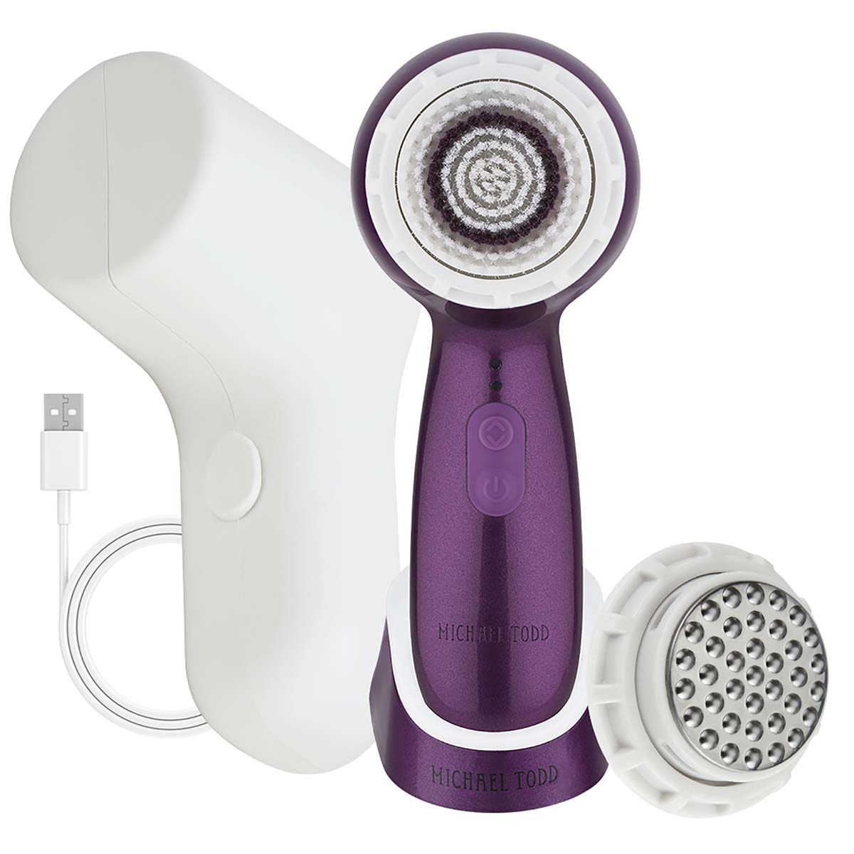 Michael Todd Soniclear Petite Cleansing Brush Purple Metallic