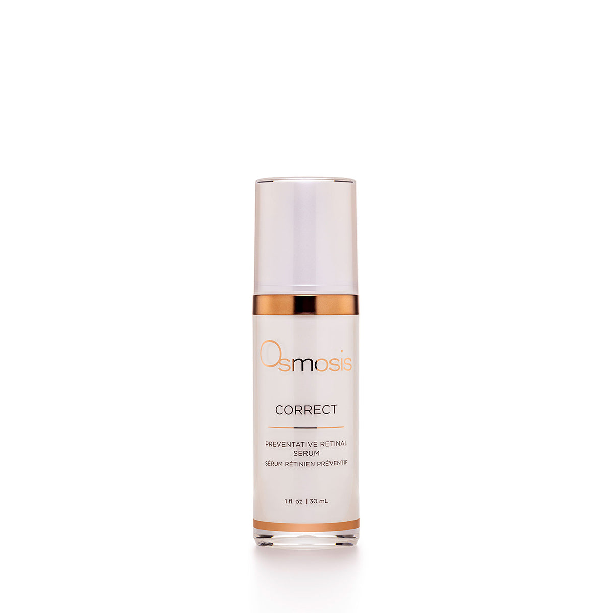 Osmosis Skincare  Correct Serum is a vitamin A serum that helps improve the signs of aging.