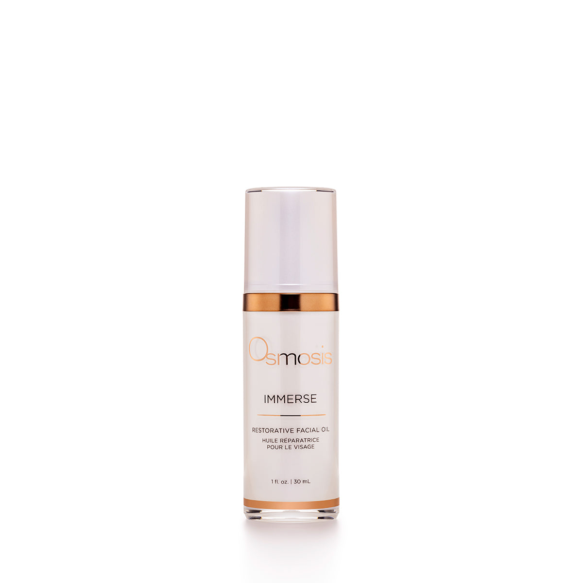 Osmosis Skincare Immerse Restorative Facial Oil restores the skins oils to soothe very dry and sensitive skin. can be used by its self or added to a daily moisture as a booster