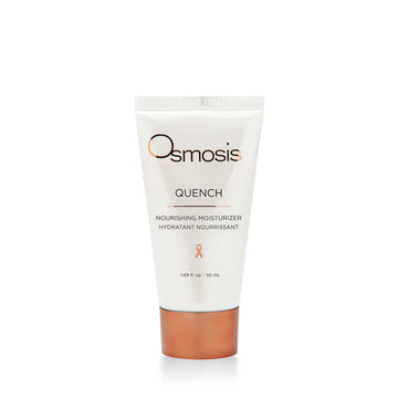 Osmosis Skincare Quench Nourishing Moisturizer aids in skin rejuvenation with high amounts of Hyaluronic acid.