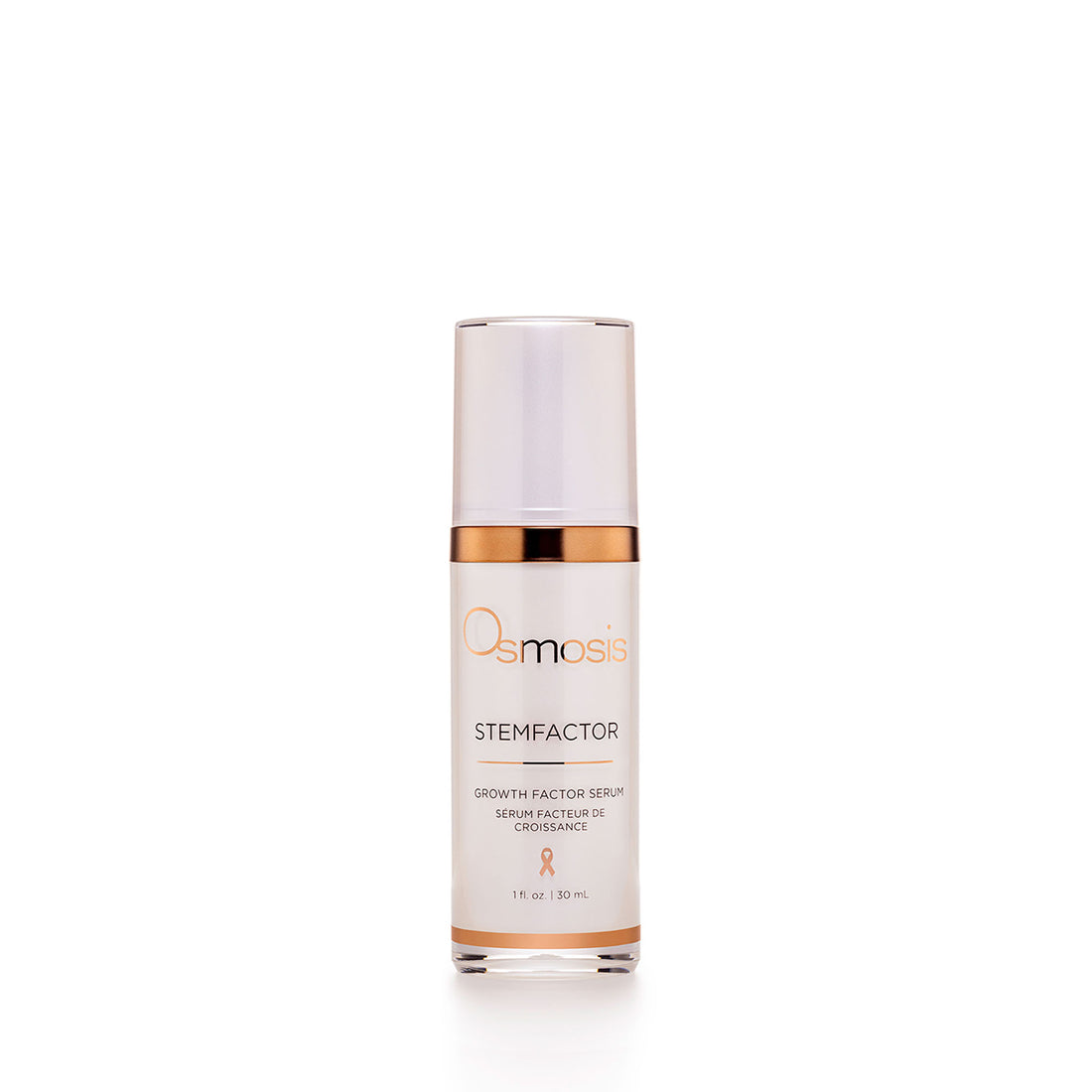 Osmosis Skincare Stemfactor Serum reverses aging by stimulating new cells and collagen for radiant skin.