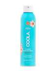 Coola Sunscreen Spray SPF 30 Tropical Coconut is a non aerosol spray, safe for planes and is reef friendly.