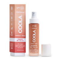 Coola face spf 30 tinted BB cream is a great way to protect face daily from sun while adding a little coverage to skin tone. Medium deep  tint