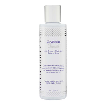Skin Script Glycolic Cleanser removes the uppermost layer of dead skin cells to reveal a bright, smooth skin surface.